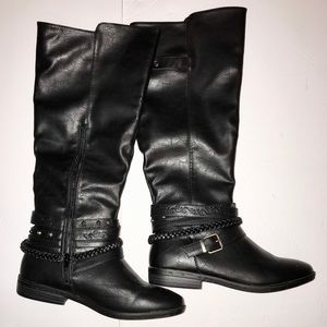 Rampage Black Boots Women’s (Size 8.5) M